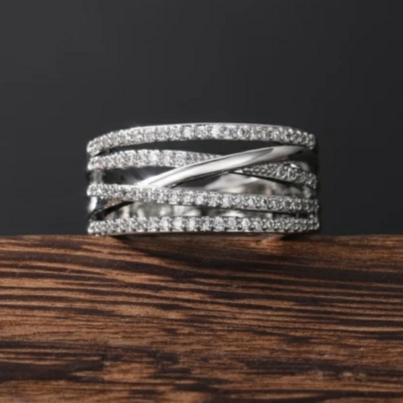 New Silver Layers Ring - Picture 6 of 6